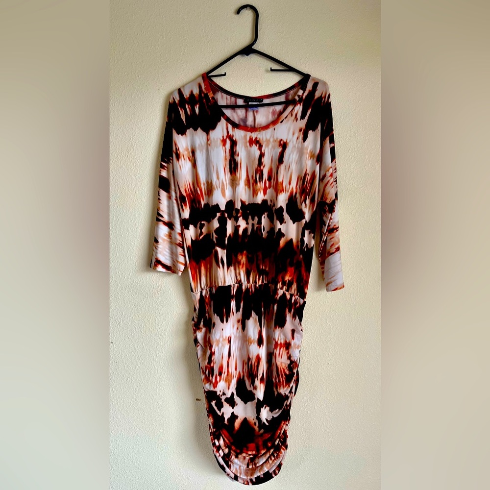 Venus fun, flirty women’s one piece dress. Tie-Dye Style